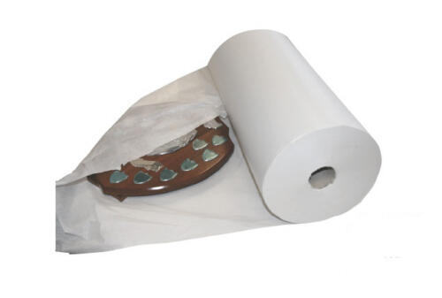 Acid free white tissue paper rolls