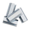 Serrated strapping seals for ebk combination tool