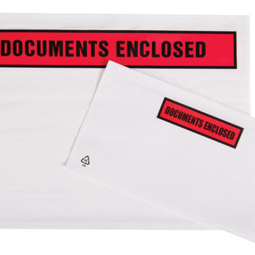 plain and printed documents enclosed wallets