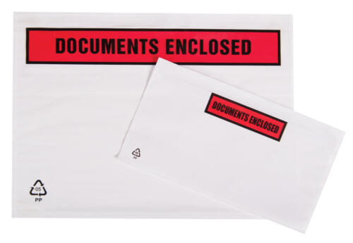 plain and printed documents enclosed wallets