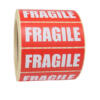 fragile printed adhesive labels and stickers