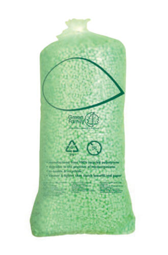 Polystyrene loose fill peanuts