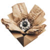paper packaging and cushioning system