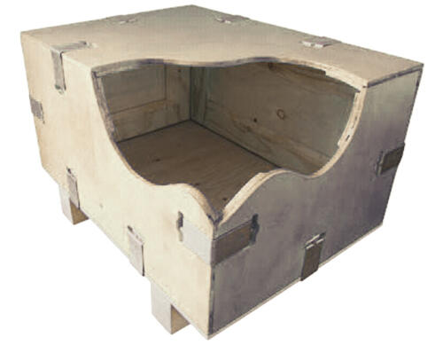 heavy duty container in plywood or timber