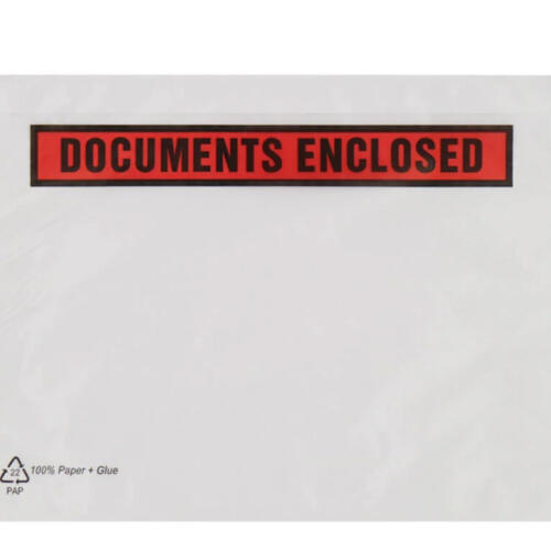 Recyclable document wallets