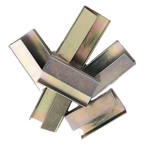 Semi open strapping seals