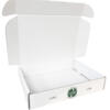 white mailing boxes and gift box