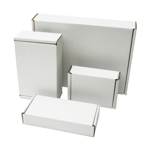White postal boxes loop