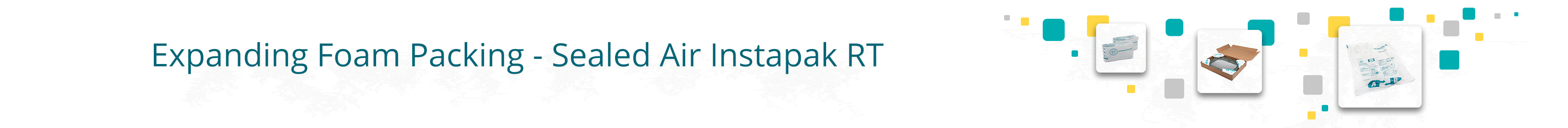 Expanding Foam Packing - Sealed Air Instapak RT
